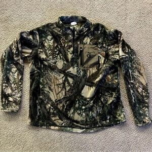 True Timber Fleece Quarter Zip, Men’s L